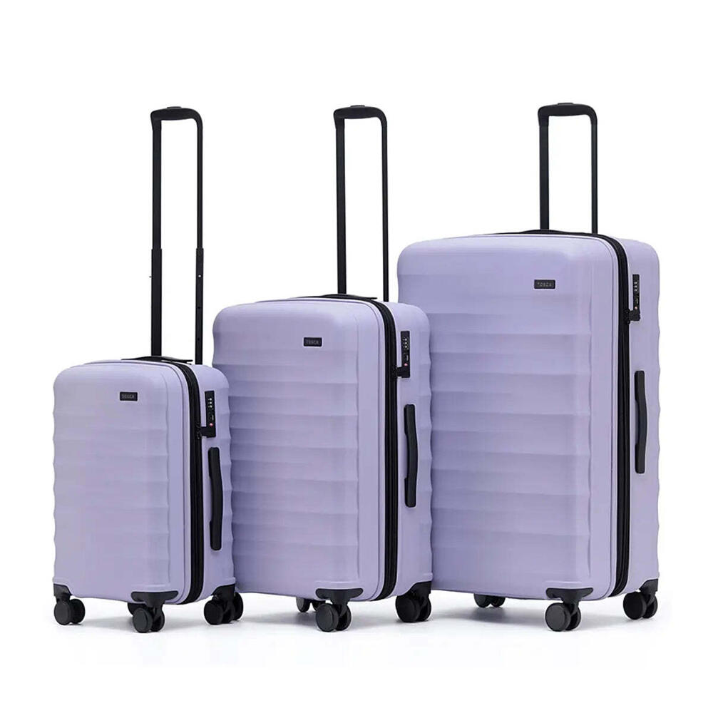 Tosca Interstellar 2.0 - 4-Wheel Expandable Suitcase Set of 3 - Lavender (Small,
