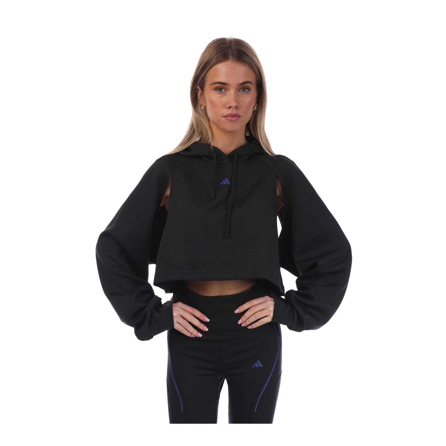 Adidas Womens/Ladies HIIT Crop Hoodie