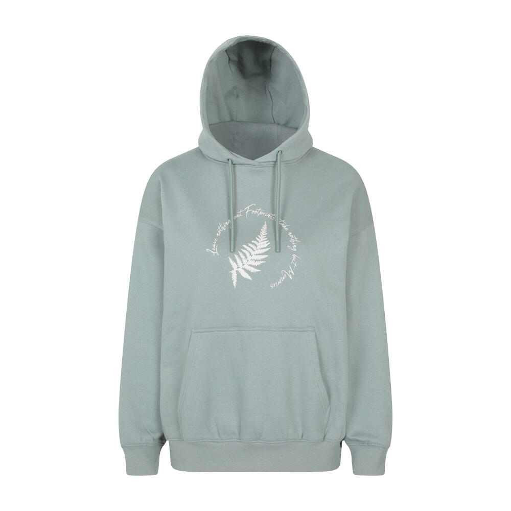 Mountain Warehouse Womens/Ladies Fern Slogan Relaxed Fit Hoodie