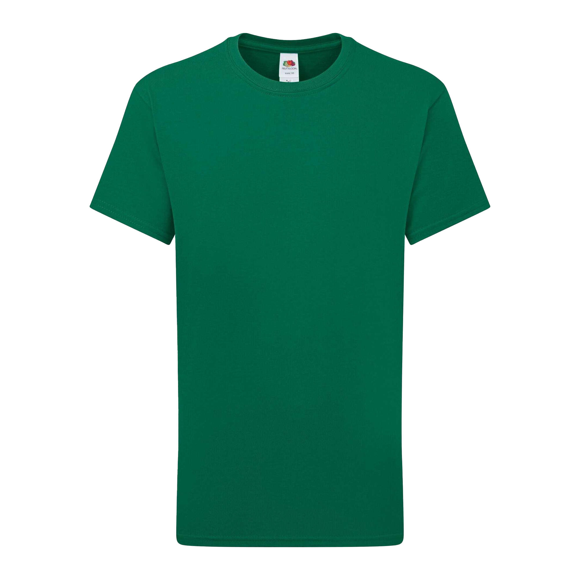 Fruit of the Loom Childrens/Kids Iconic 195 T-Shirt