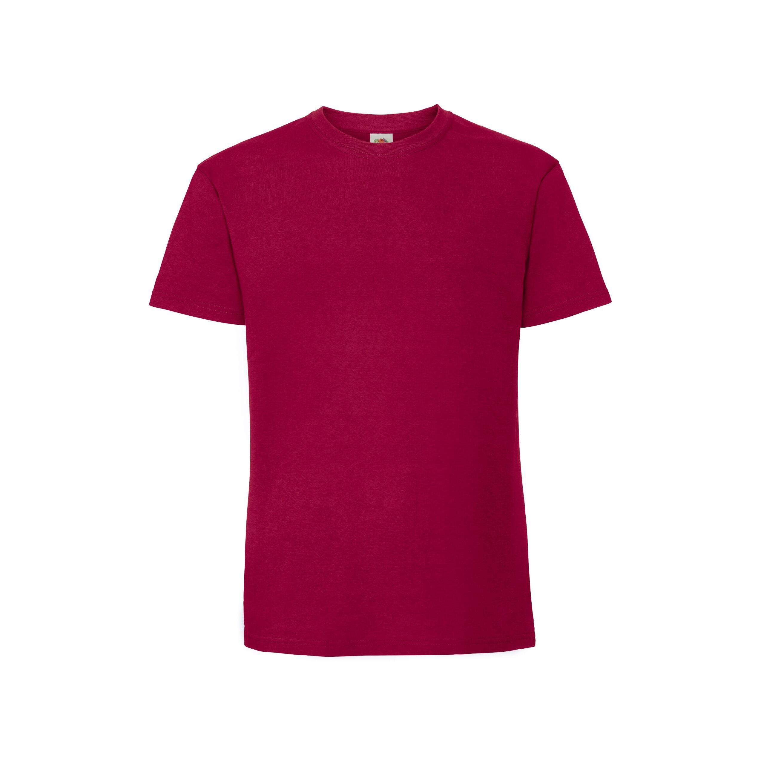Fruit Of The Loom Mens Iconic Premium Ringspun Cotton T-Shirt