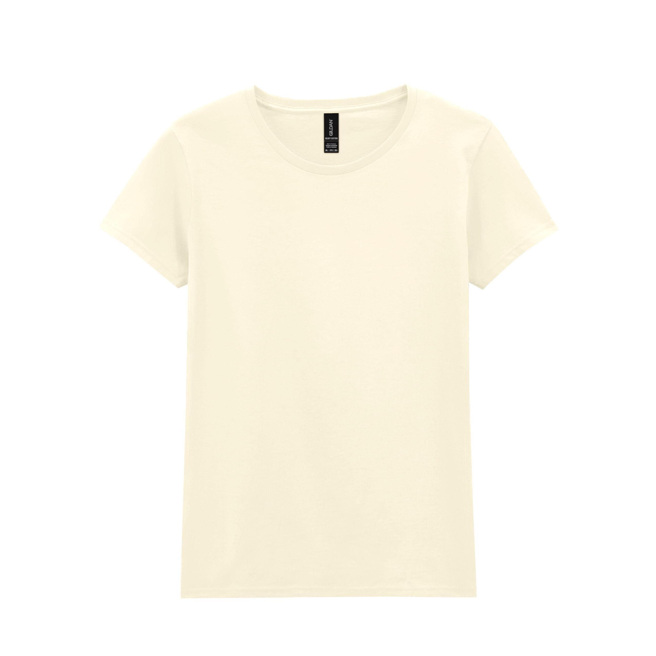 Gildan Ladies/Womens Heavy Cotton Missy Fit Short Sleeve T-Shirt