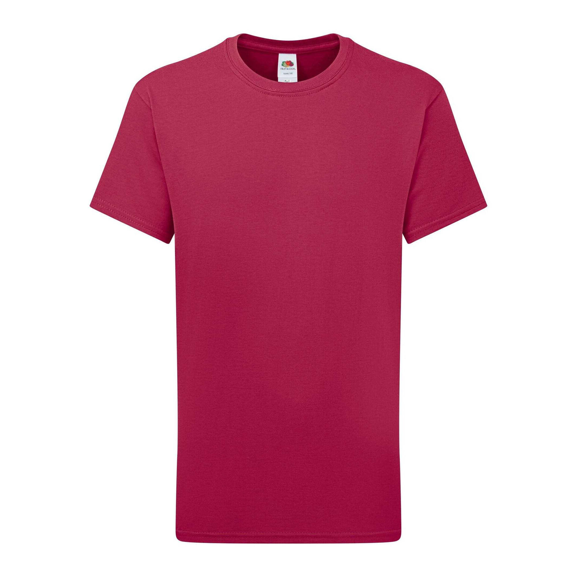 Fruit of the Loom Childrens/Kids Iconic 195 T-Shirt