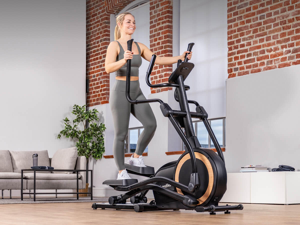 Seconde vie - Vélo elliptique connecté Carbon P25-G - Inertie 25 kg - pliable 7/7