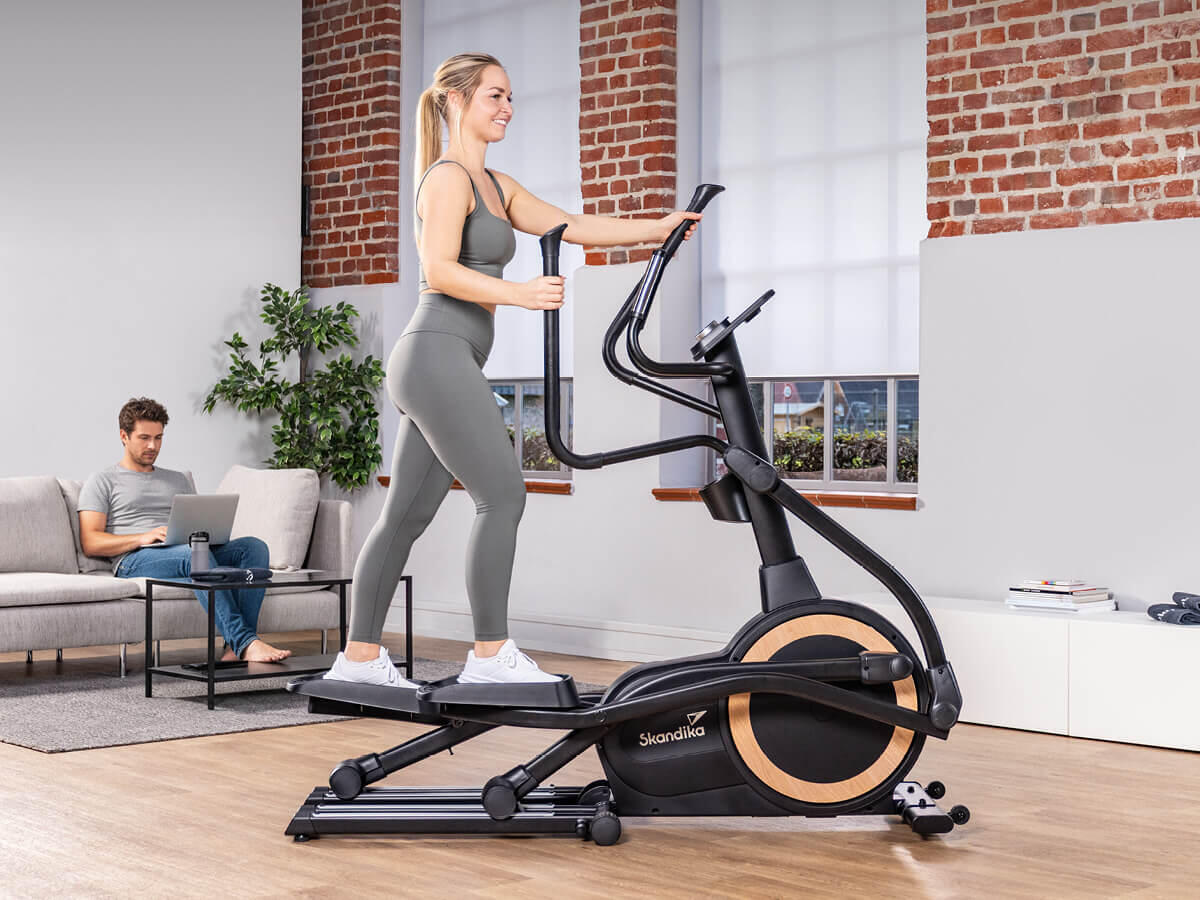 Seconde vie - Vélo elliptique connecté Carbon P25-G - Inertie 25 kg - pliable 4/7