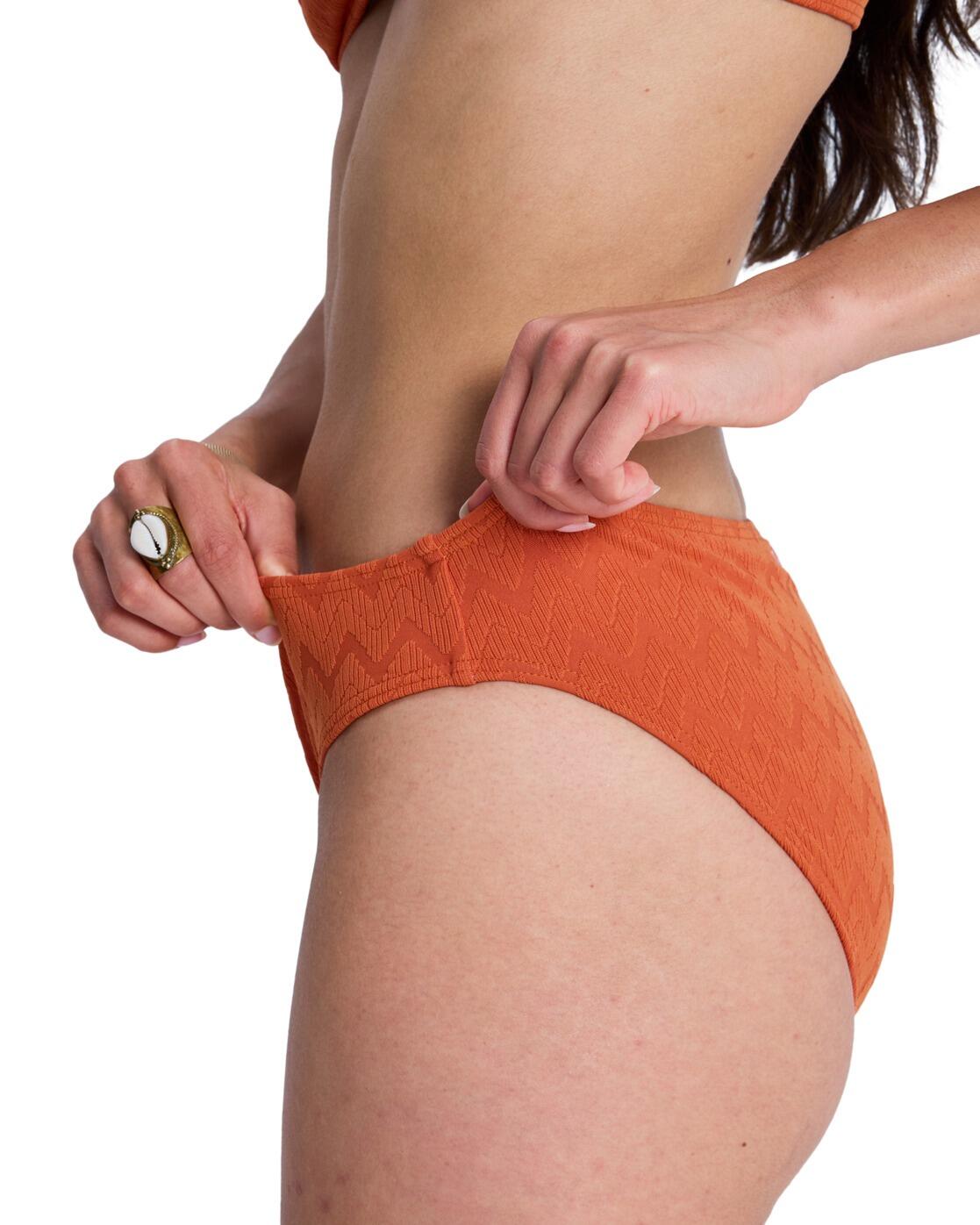 Bas de maillot de bain classique CURRENT COOLNESS MODERATE Orange Femme 4/4