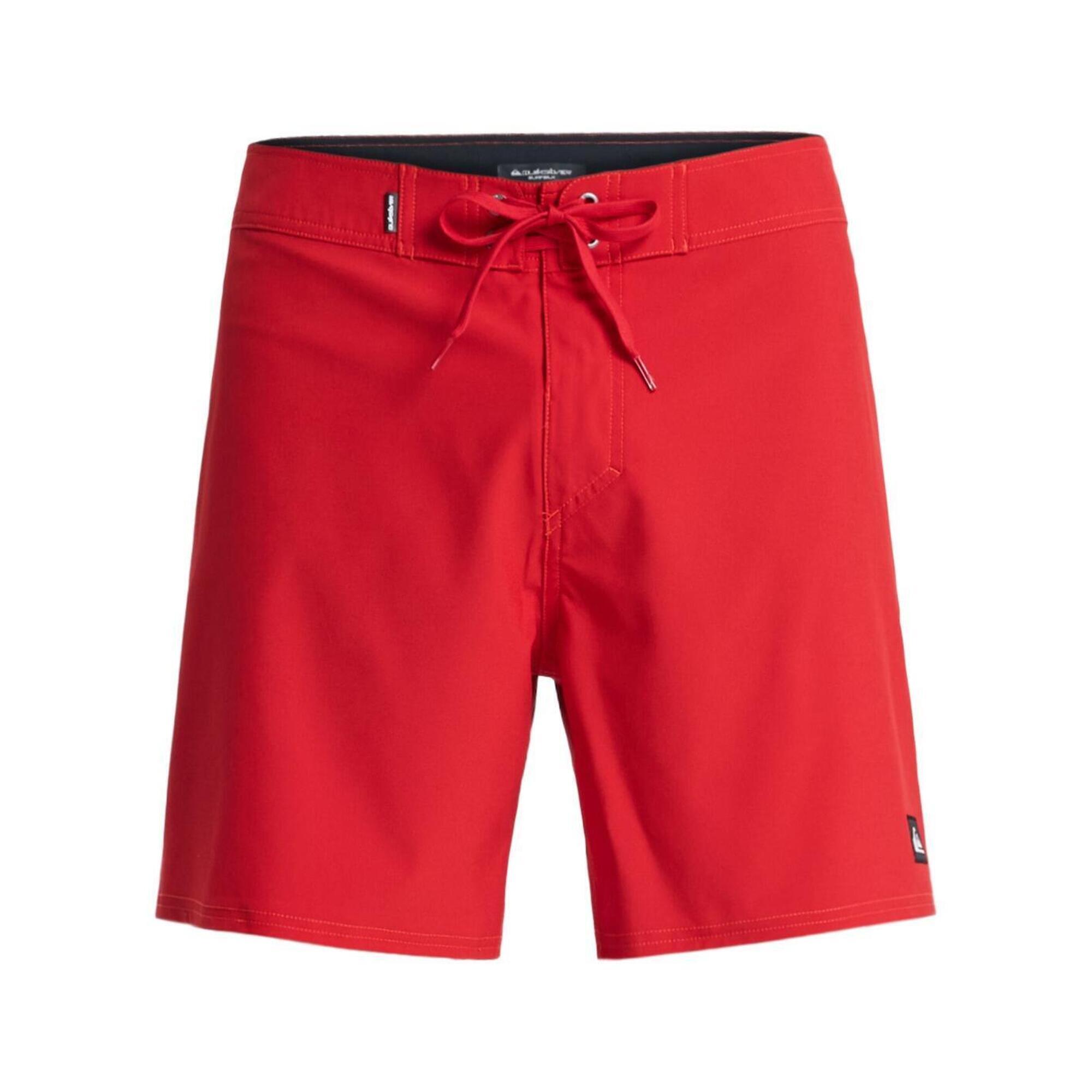 Quiksilver - Boardshort Surfsilk Kaimana 16" Rouge Homme - Boxer De Bain - Bordeaux|rouge - 44 L - Decathlon