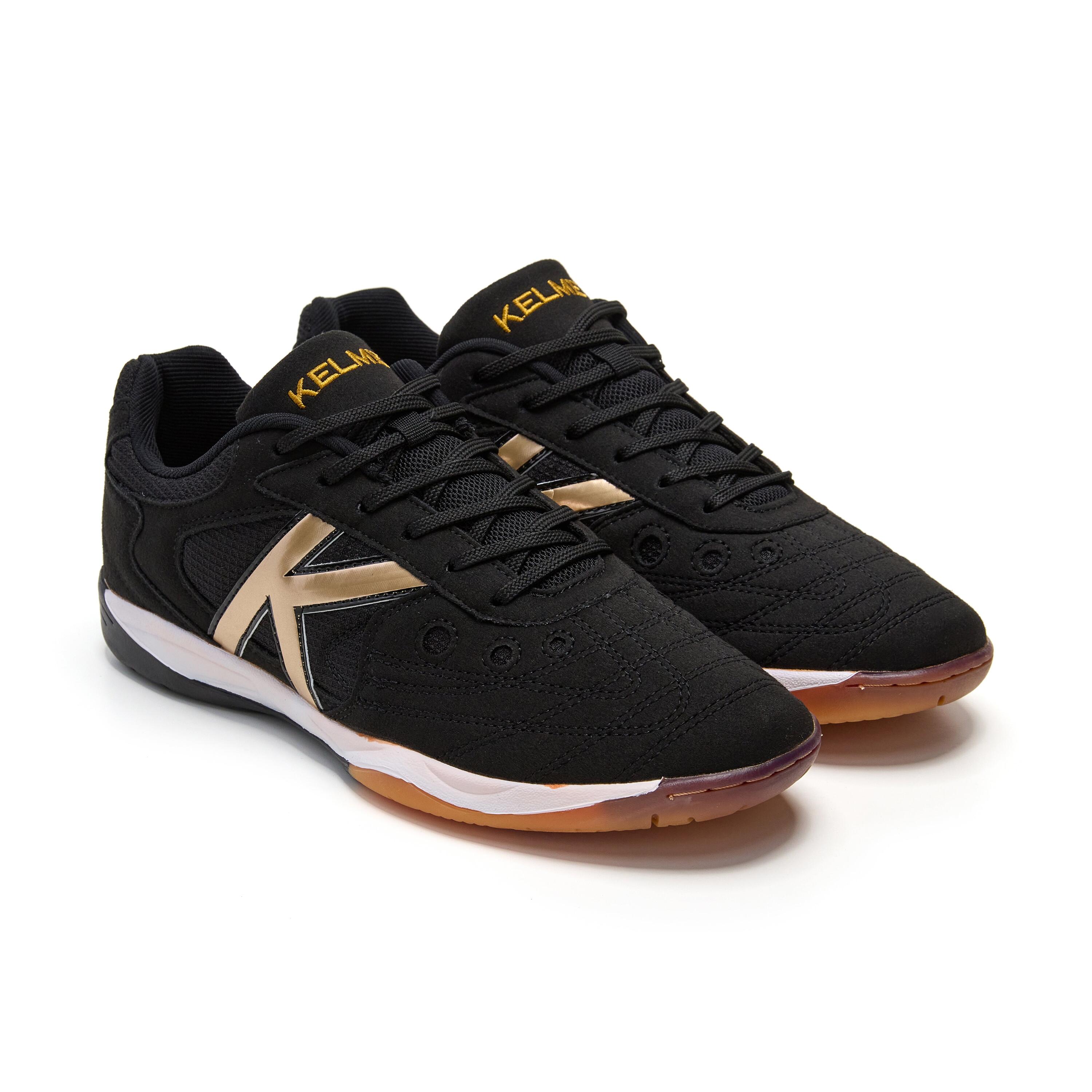 Kelme España Zapatillas De Fútbol Sala Indoor Copa Negro-oro 2/4