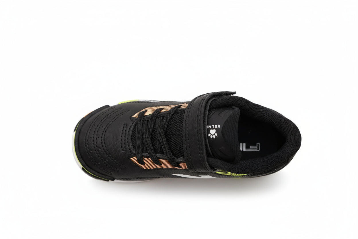 Kelme Zapatillas De Fútbol Sala De Niño Final Elastic Indoor Negro Unisex Kids 3/5