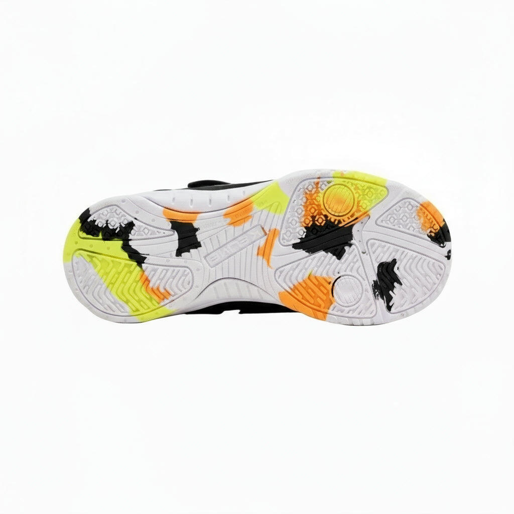 Kelme Zapatillas De Fútbol Sala De Niño Final Elastic Indoor Negro Unisex Kids 2/5