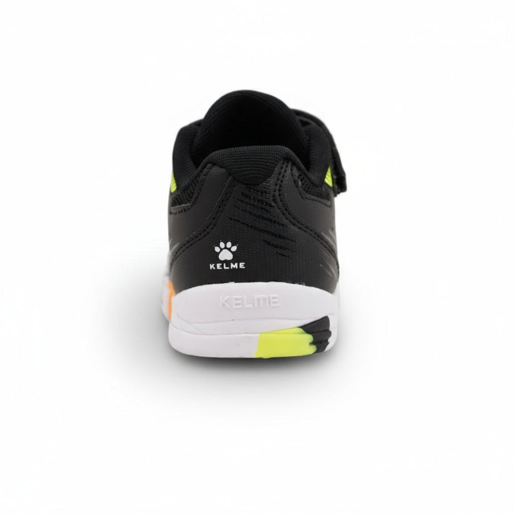 Kelme Zapatillas De Fútbol Sala De Niño Final Elastic Indoor Negro Unisex Kids 4/5