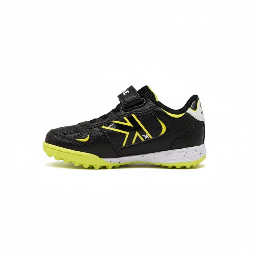 Kelme Botas De Fútbol De Niño Hero Turf Elastic Negro-lima Unisex Kids 2/5