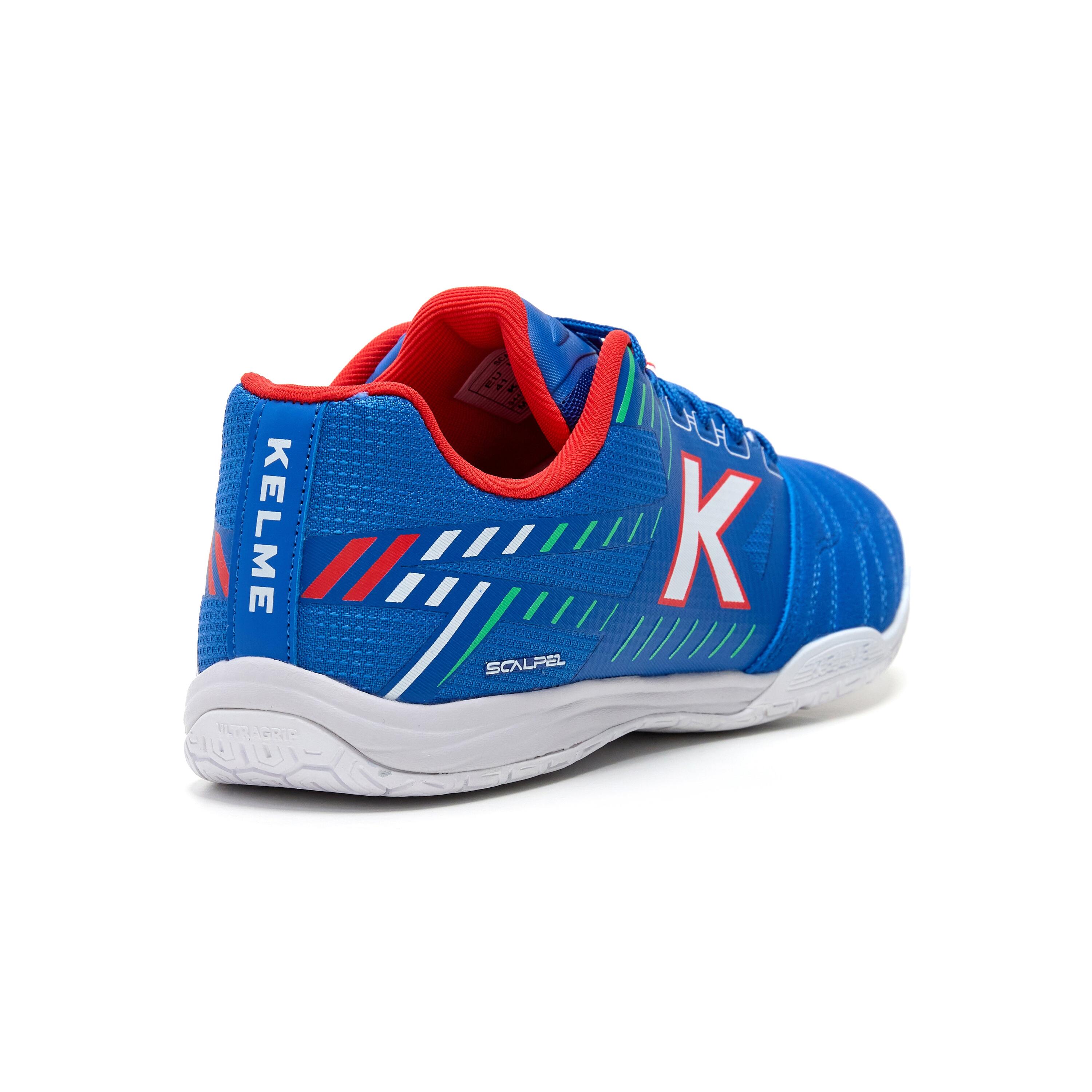 Kelme Zapatillas De Fútbol Sala Scalpel Azul Unisex 3/4