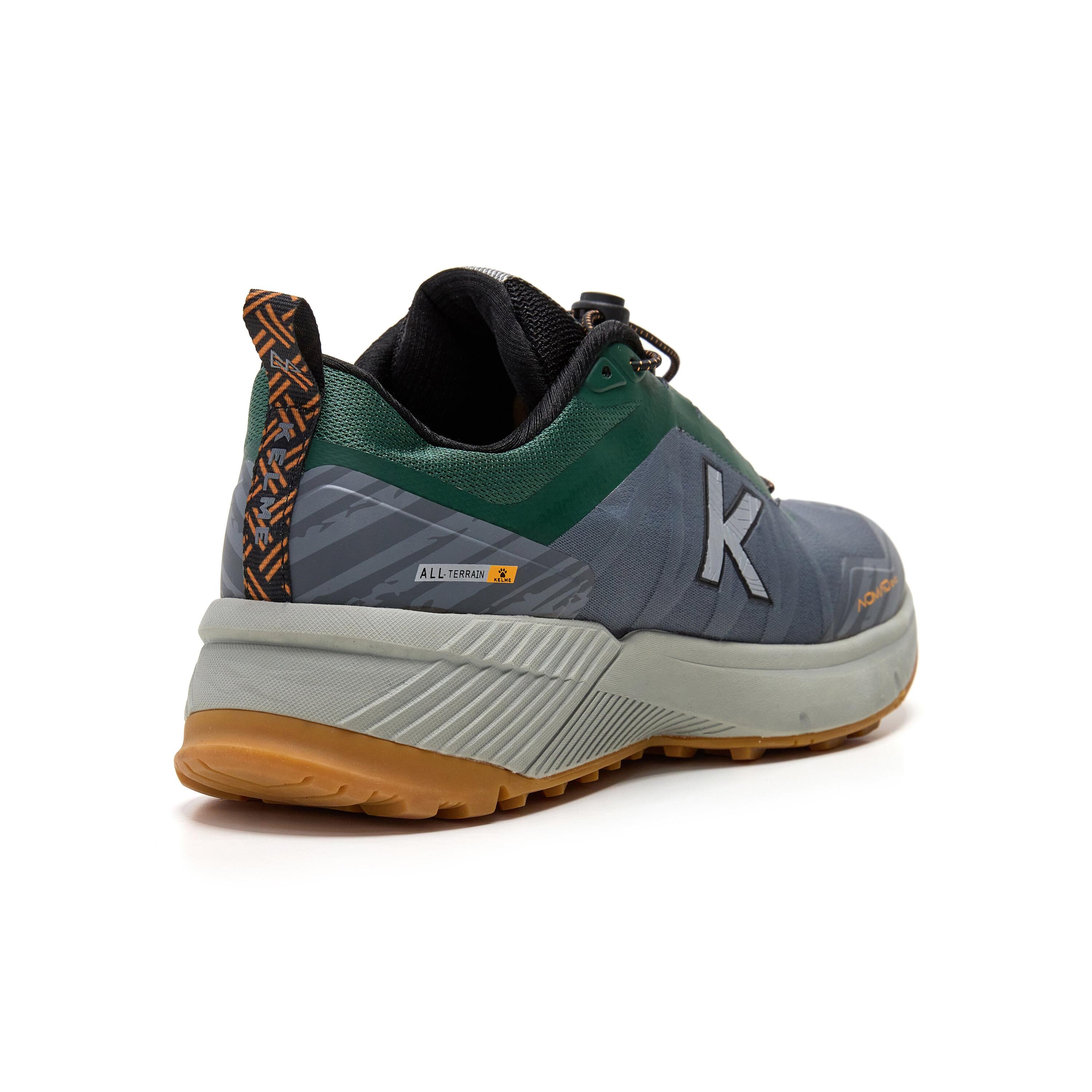 Kelme Zapatillas Running Nomad Evo Gris Unisex 3/4