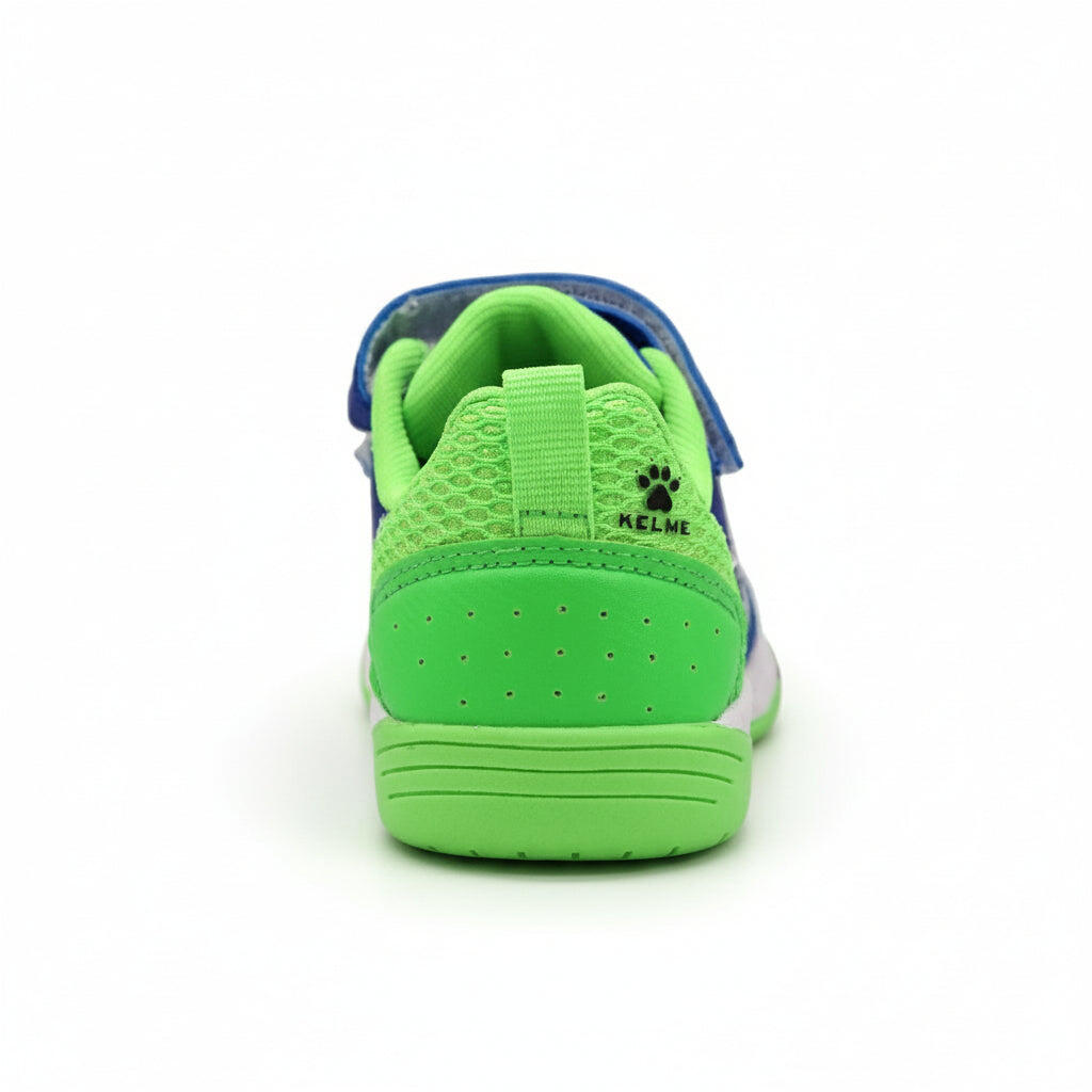 Kelme Zapatillas De Fútbol Sala De Niño Goleiro Elastic Indoor Azul-verde Unisex 5/5