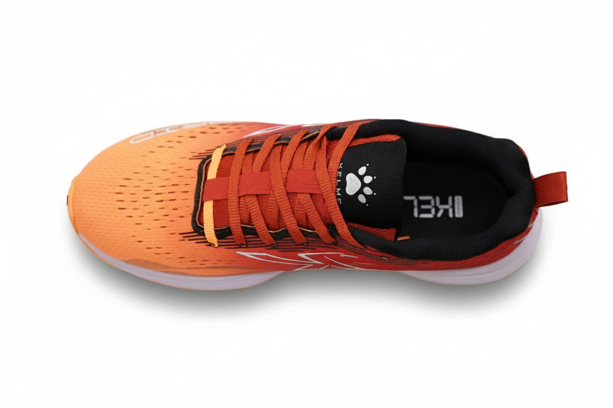 Kelme Zapatillas Running Madrid Naranja-granate Unisex 3/5