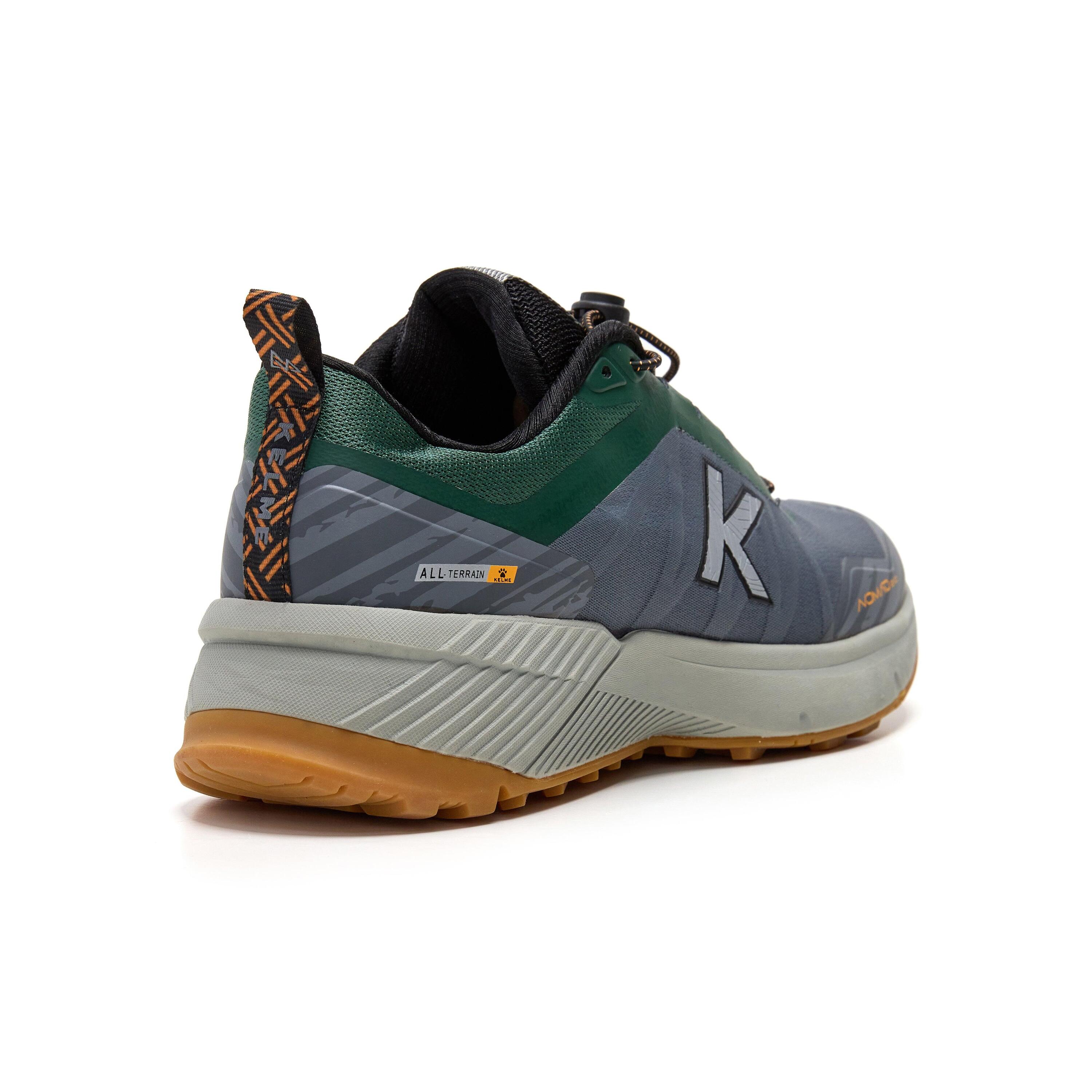 Kelme Zapatillas Running Nomad Evo Gris Unisex 3/4