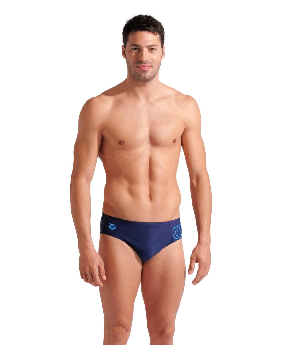 Kąpielówki Arena Scratchy Swim Briefs Navy 3/5