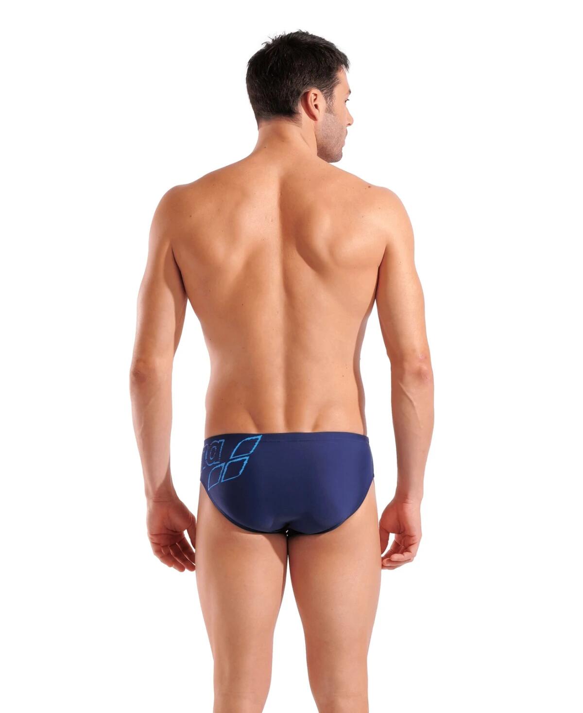 Kąpielówki Arena Scratchy Swim Briefs Navy 4/5