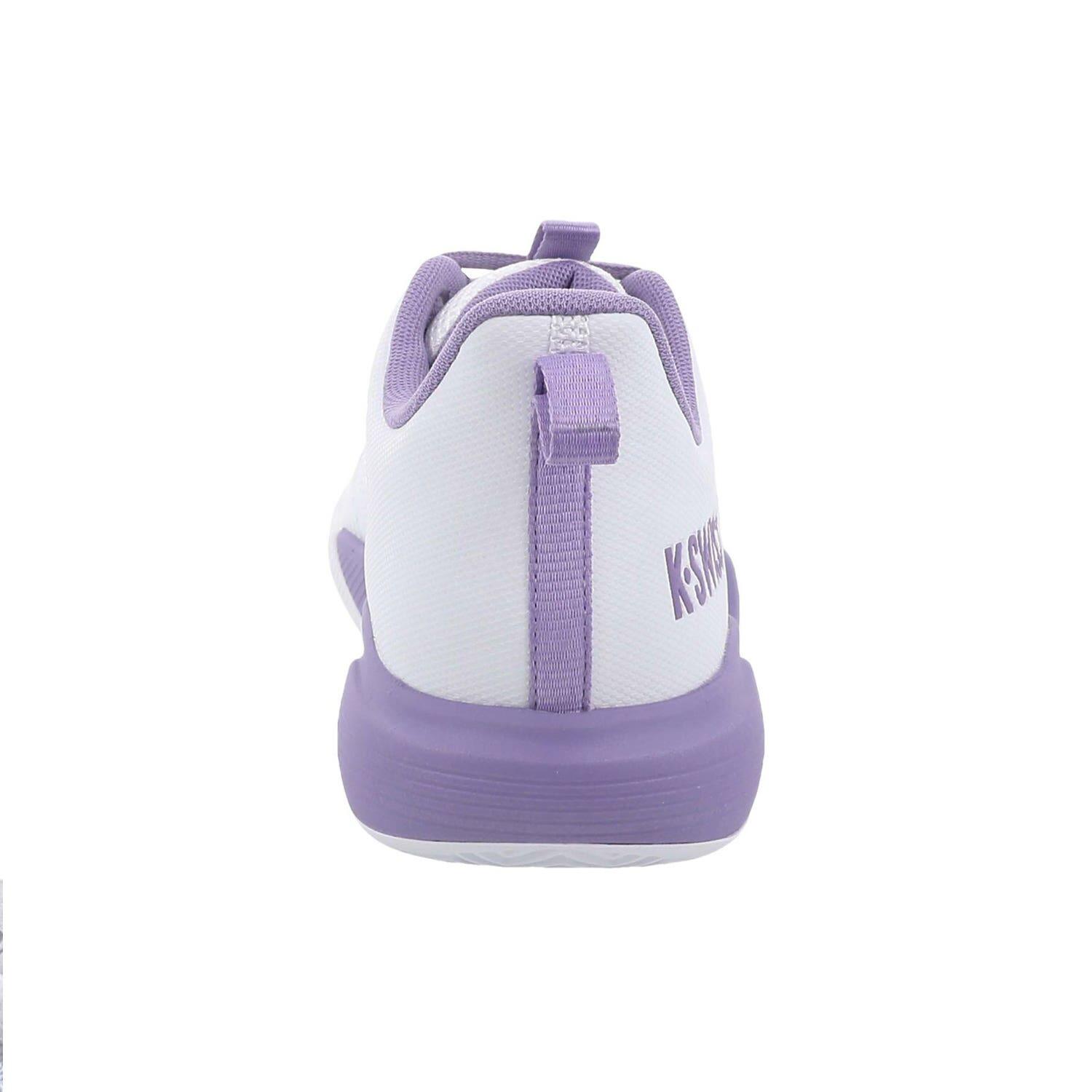 Kswiss Ultrashot Light Clay Blanc/violet Femme 94742-151-m 5/7