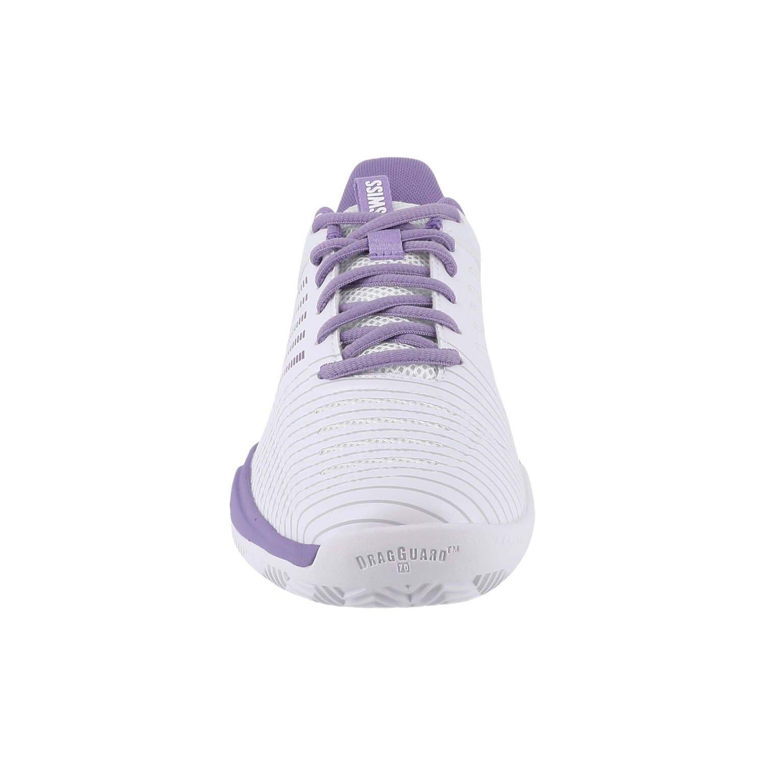 Kswiss Ultrashot Light Clay Blanc/violet Femme 94742-151-m 4/7