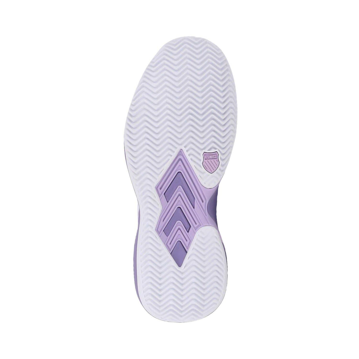 Kswiss Ultrashot Light Clay Blanc/violet Femme 94742-151-m 6/7