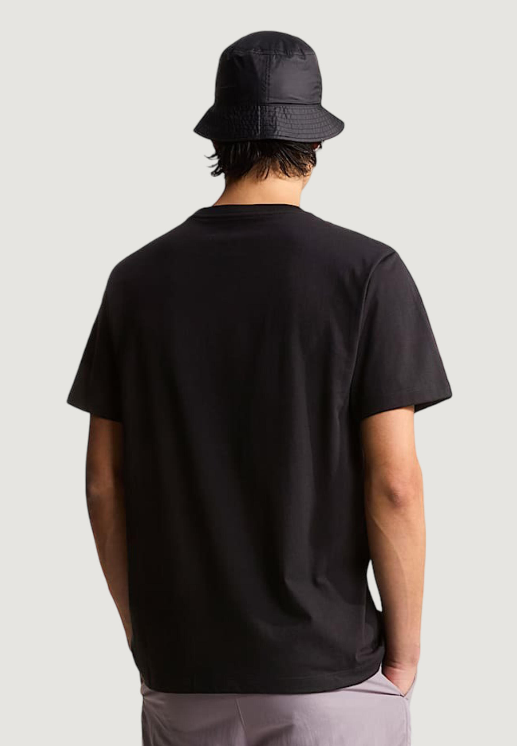 T-shirt maniche corte Uomo M EVOLUTION SIMPLE DOME REGULAR SHORT SL Nero 3/6