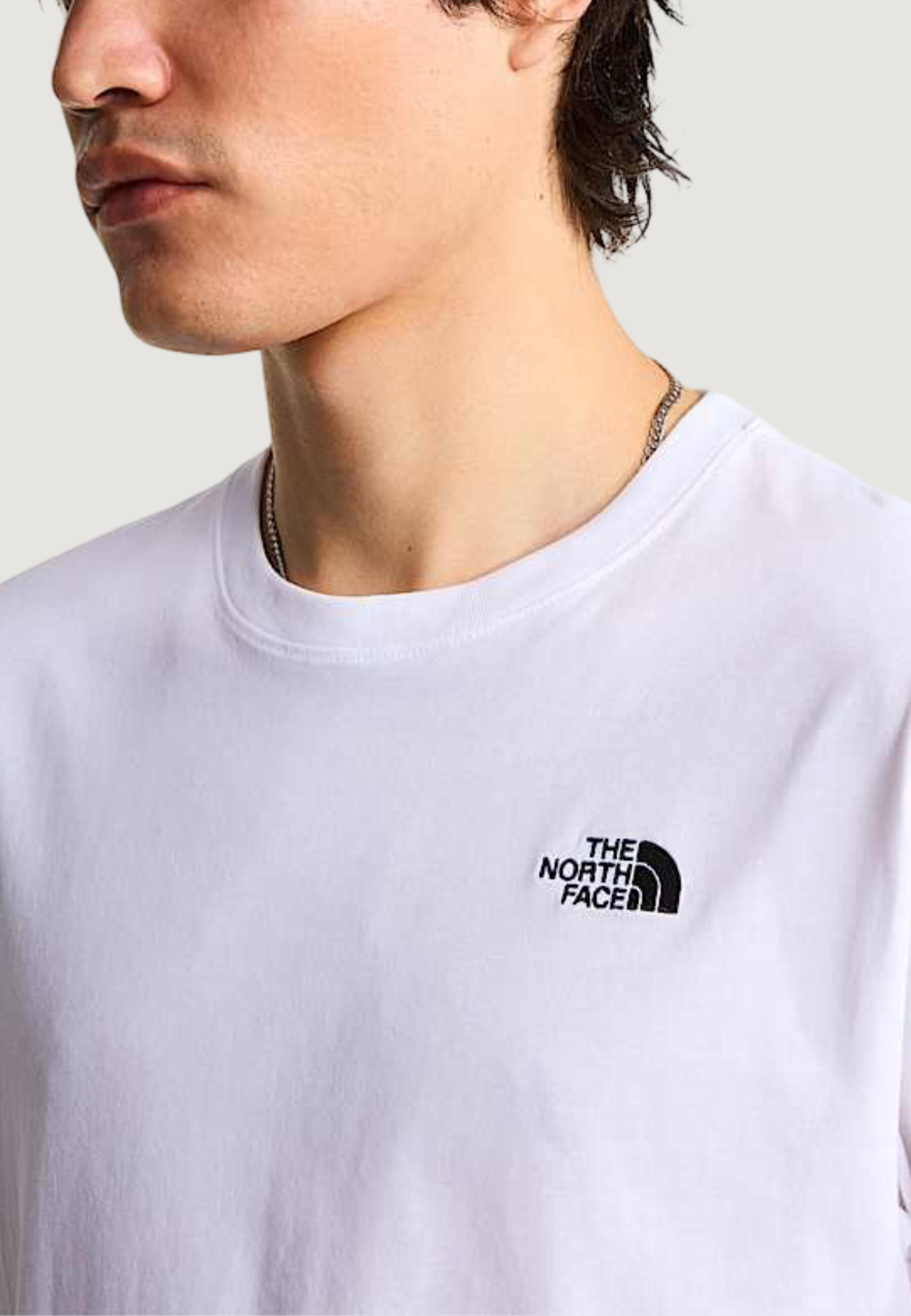 T-shirt maniche corte Uomo M EVOLUTION SIMPLE DOME REGULAR SHORT SL Bianco 5/7
