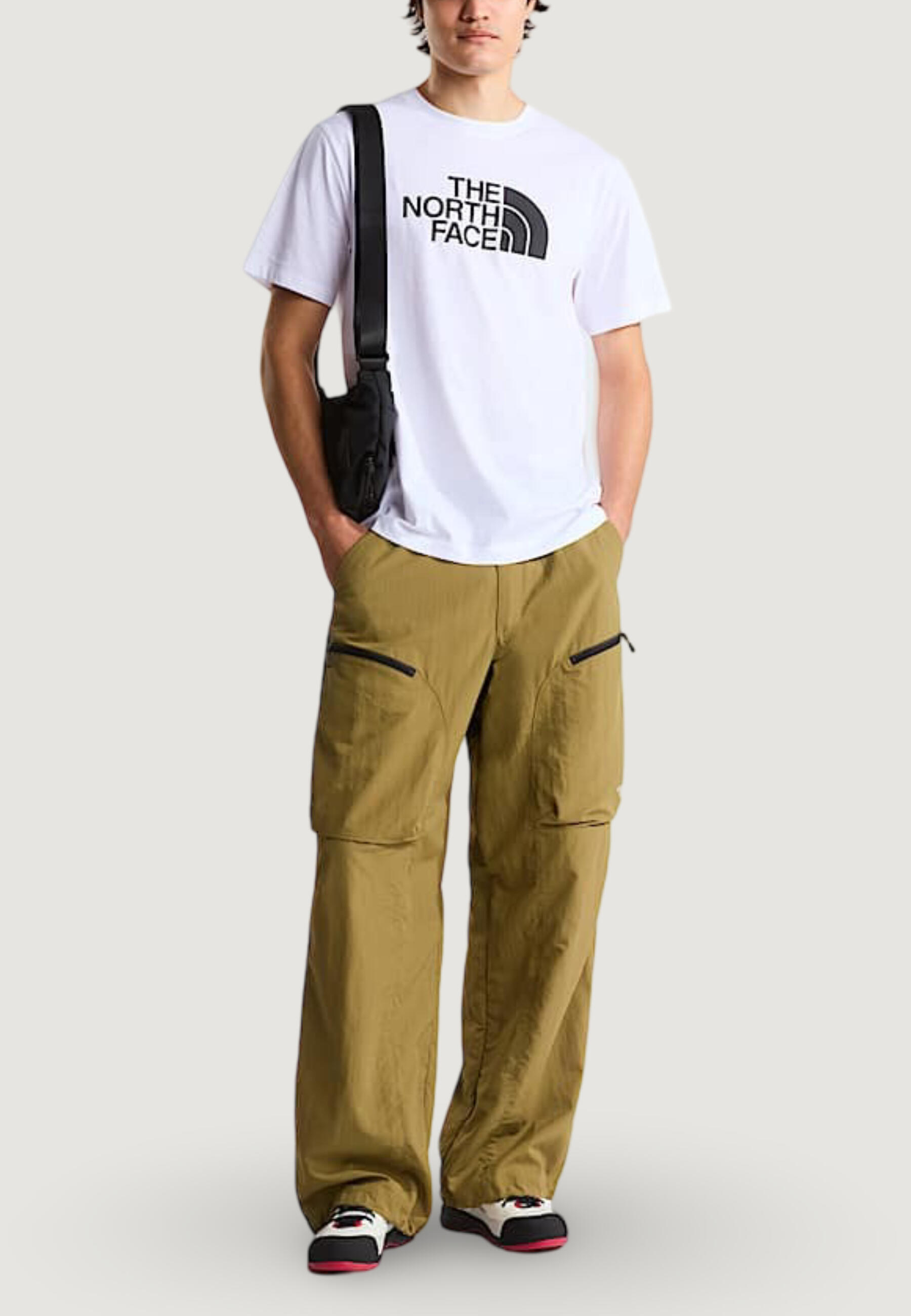 T-shirt maniche corte Uomo M EVOLUTION HALF DOME REGULAR SHORT SLEE Bianco 2/5