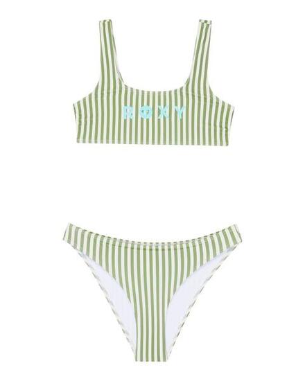 Ensemble bikini bralette deux pièces BICO ACTIVE SET Vert Fille