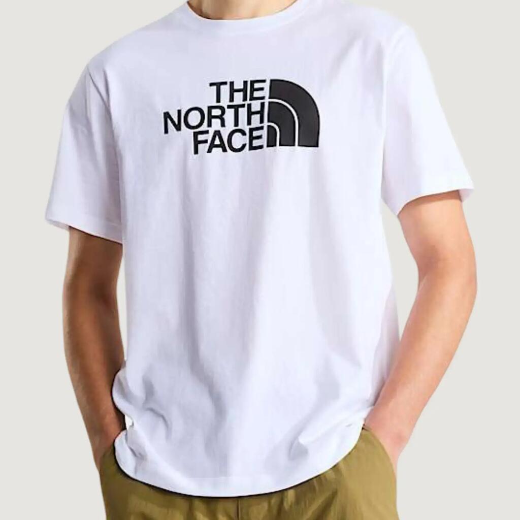 MEN'S crop top t-shirt M EVOLUTION HALF DOME REGULAR SHORT SLEE WHITE