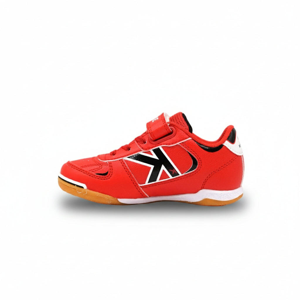 Kelme Zapatillas Casual De Niño Hero Elastic Indoor Rojo-blanco Unisex Kids 3/5