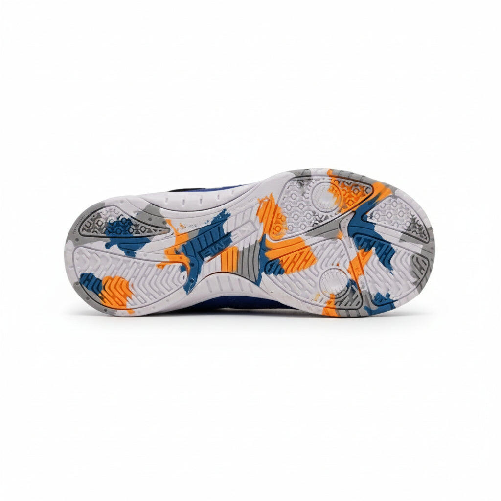 Kelme Zapatillas De Fútbol Sala De Niño Final Elastic Indoor Azul Unisex Kids 2/5