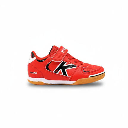 Kelme Zapatillas Casual De Niño Hero Elastic Indoor Rojo-blanco Unisex Kids