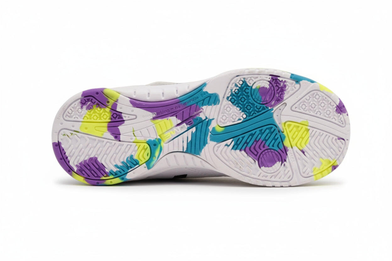 Kelme Zapatillas De Fútbol Sala De Niño Final Elastic Indoor Blanco Unisex Kids 2/5