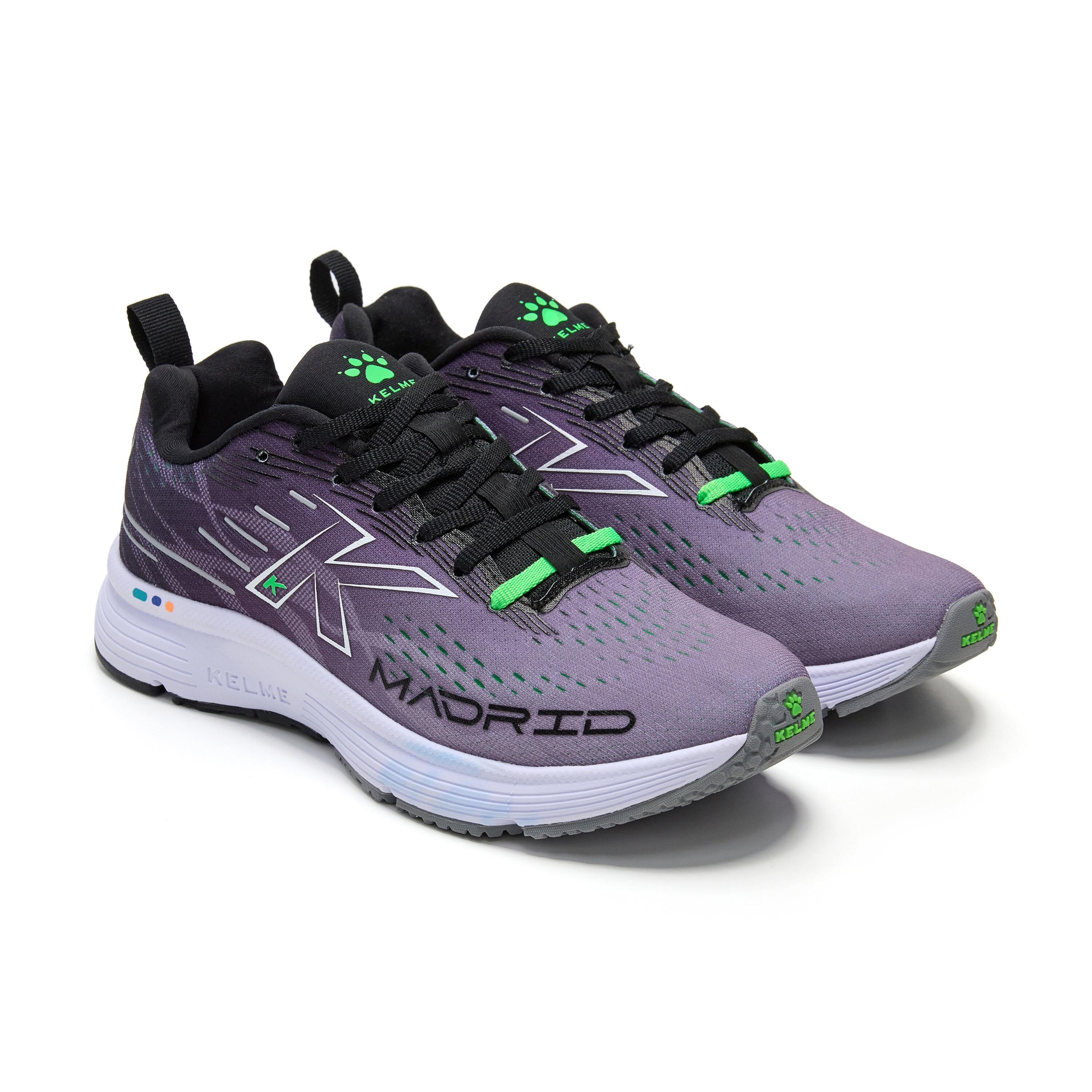 Kelme Zapatillas Running Madrid Gris-negro Unisex 2/4