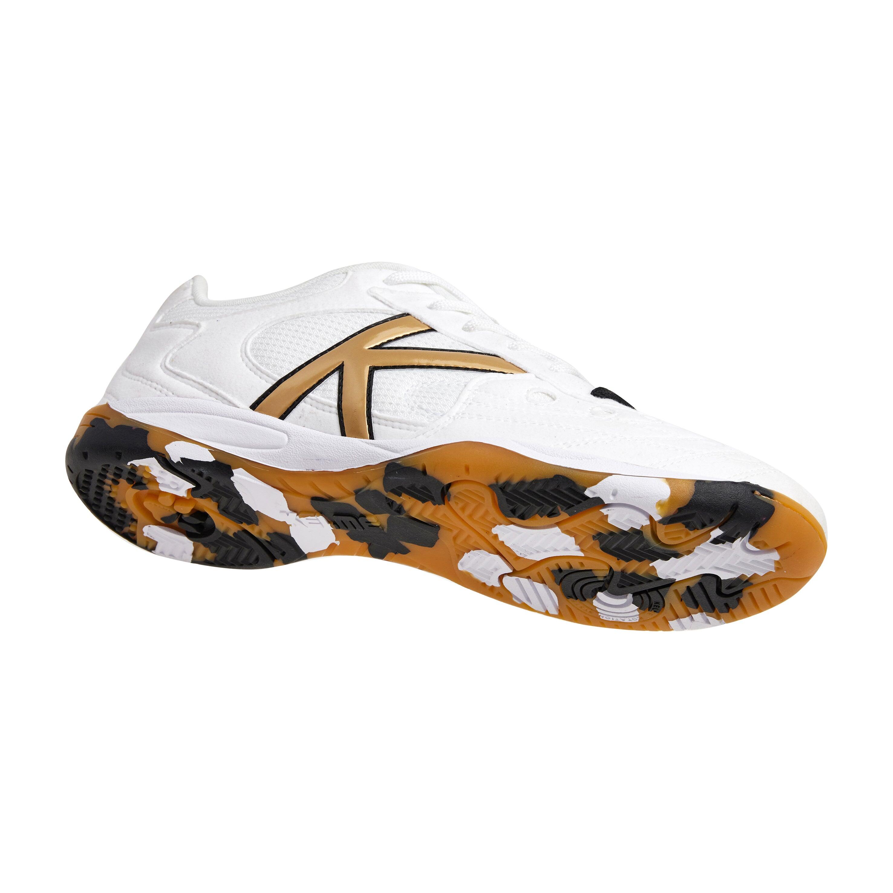 Kelme Zapatillas De Fútbol Sala Indoor Copa Special Player Blanco-oro-negro Unis 4/6