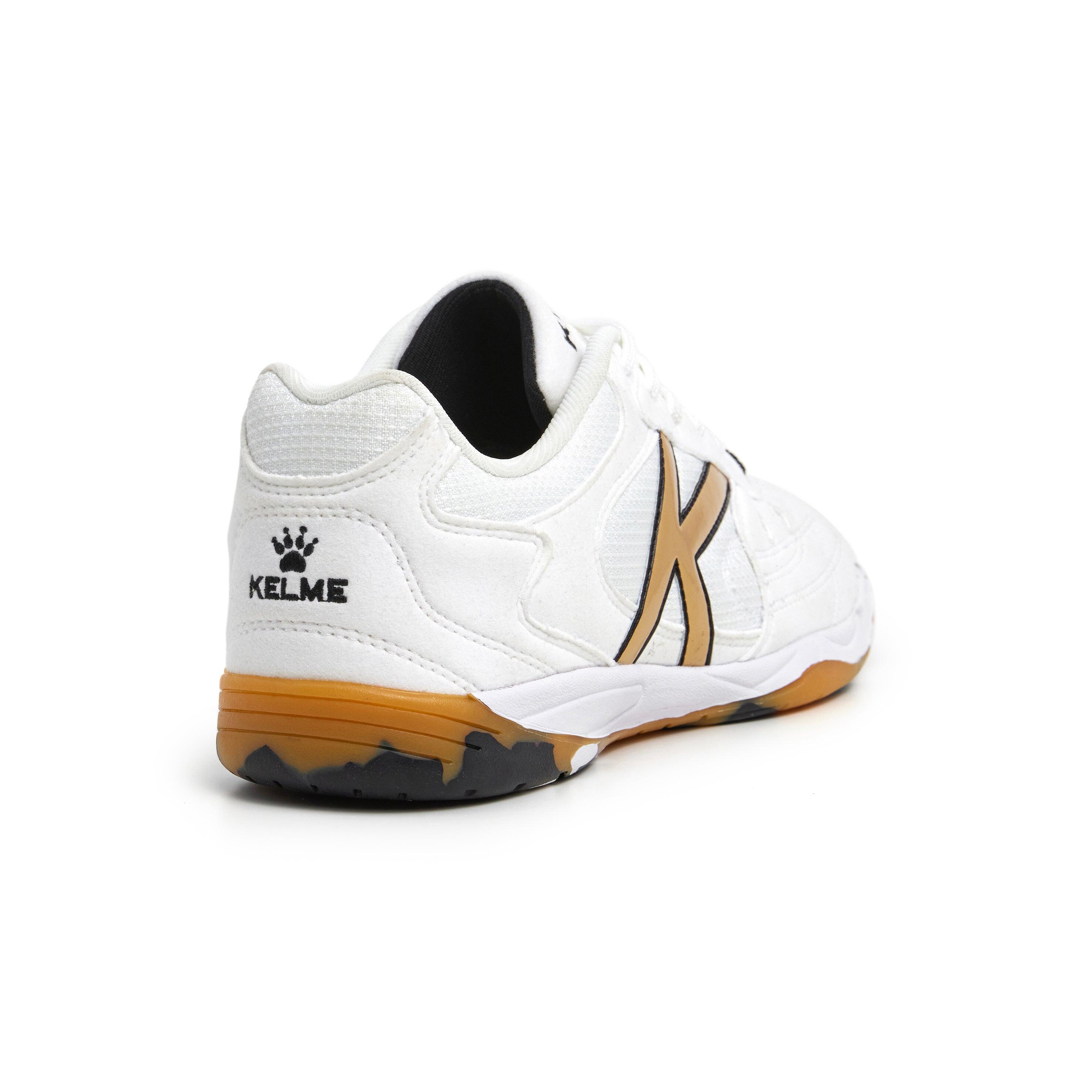 Kelme Zapatillas De Fútbol Sala Indoor Copa Special Player Blanco-oro-negro Unis 6/6