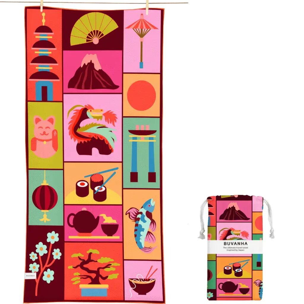 Travel Towel Japan - 200 x 90 cm