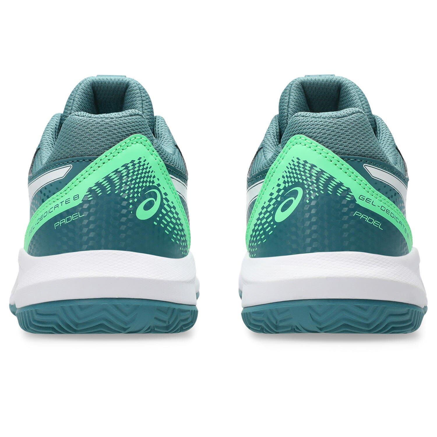 ASICS GEL-DEDICATE 8 PADEL GS - Misty Pine/White 5/7
