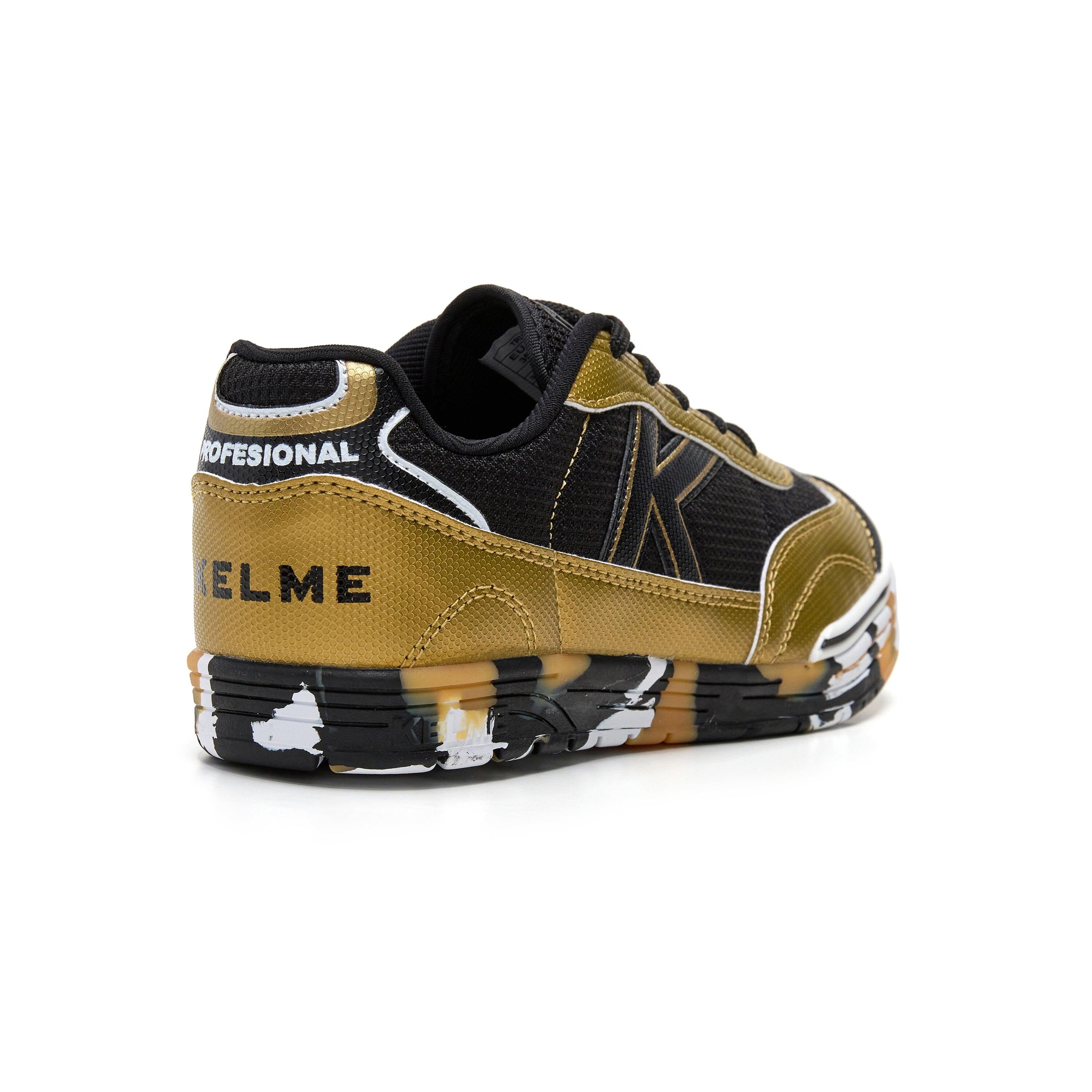 Kelme Zapatillas Casual De Niño Trueno Lace Ocre-negro Unisex Kids 3/4