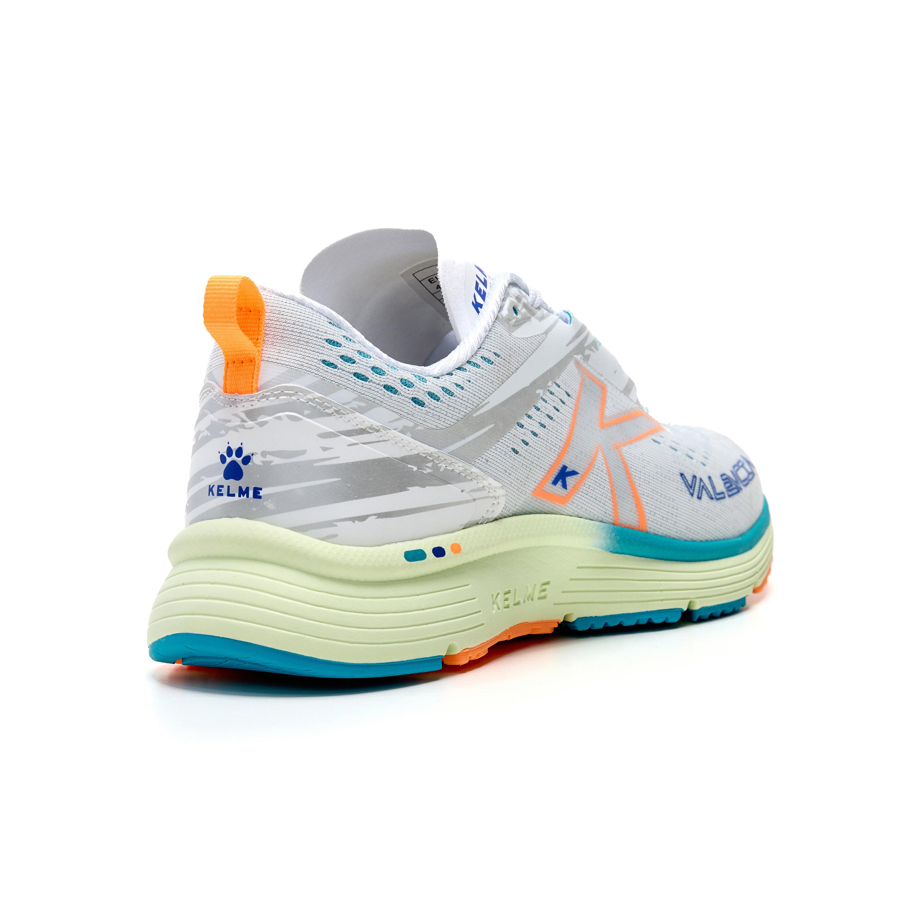 Kelme Zapatillas Running Valencia Blanco Unisex 3/4