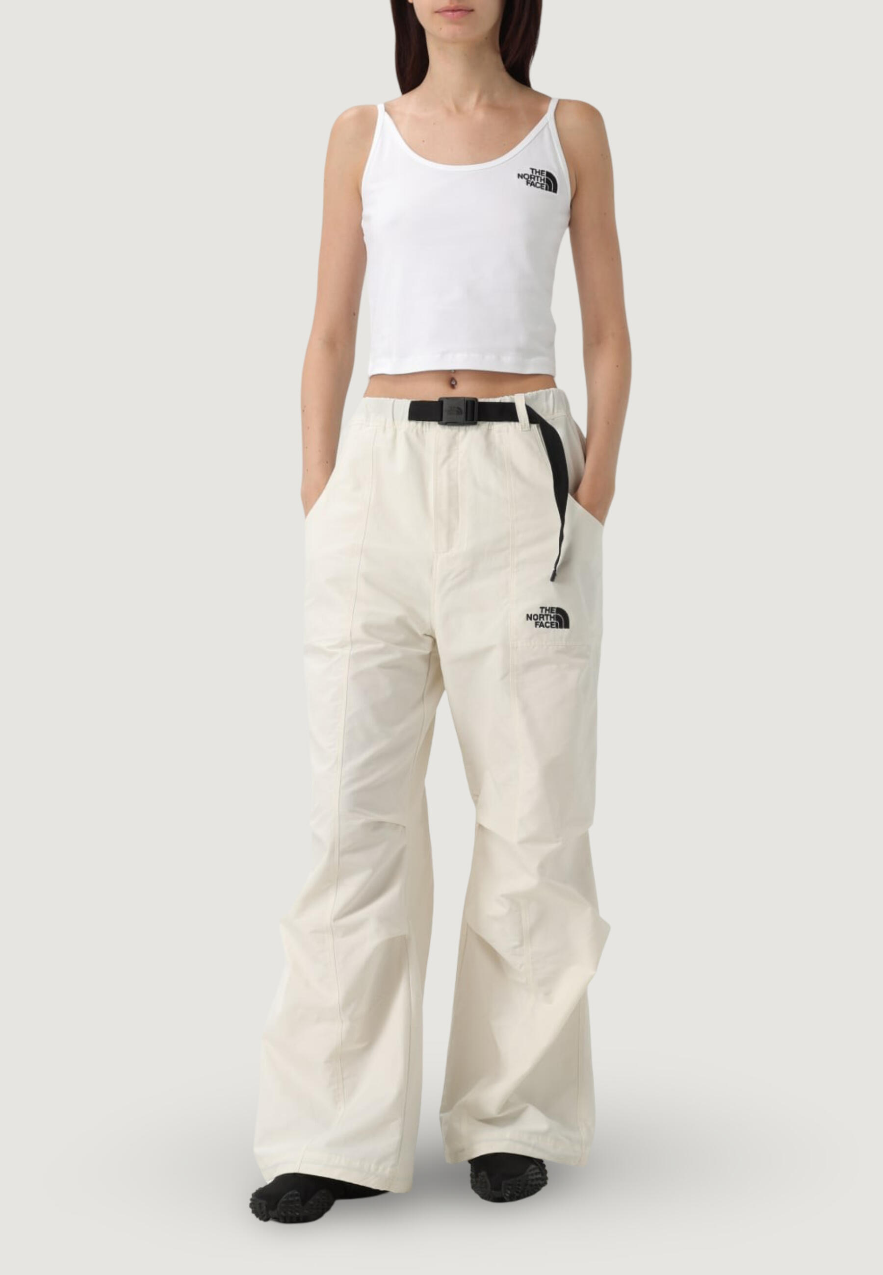 débardeur Slim Crop Tank FEMME blanc 2/6