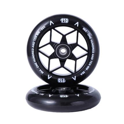 ACTA Roues Trottinette Freestyle - Swift (x2 /Paire) - 110 mm - Noir