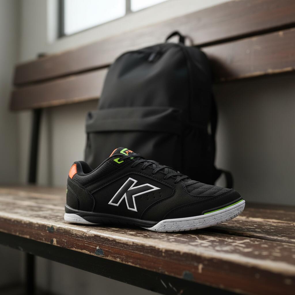 Kelme Zapatillas De Fútbol Sala Precision Negro Naranja Unisex 5/7