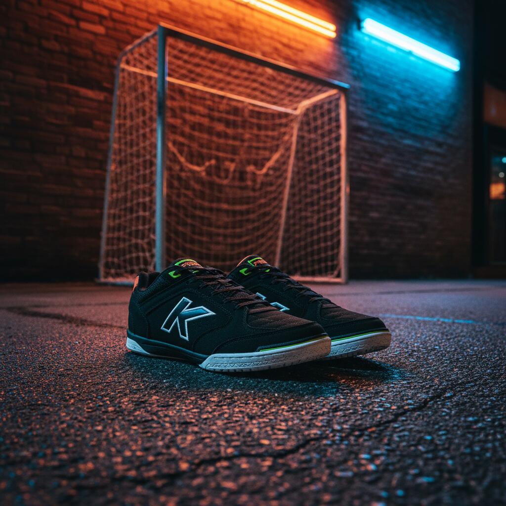 Kelme Zapatillas De Fútbol Sala Precision Negro Naranja Unisex 6/7