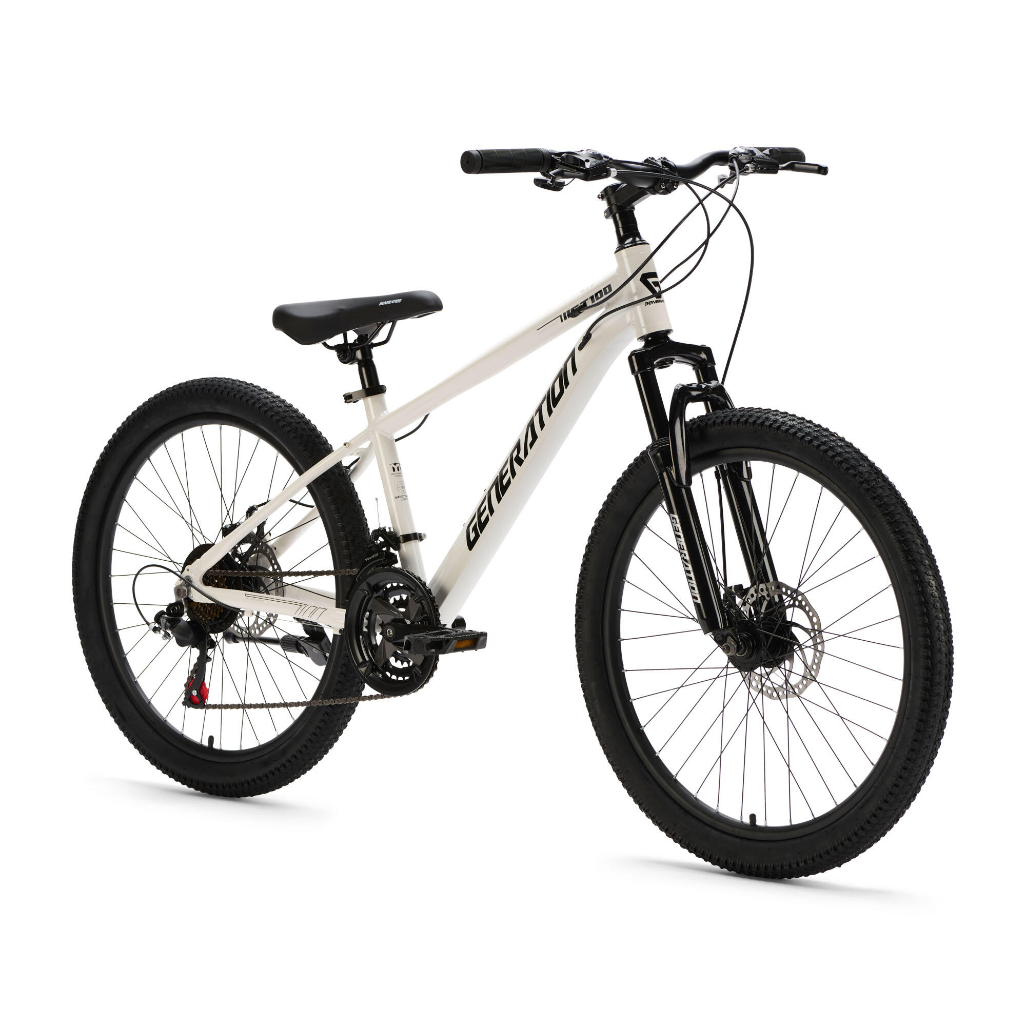 Generation GT100 24 pulgadas Blanco – Bicicleta infantil – Mountain bike 2/5