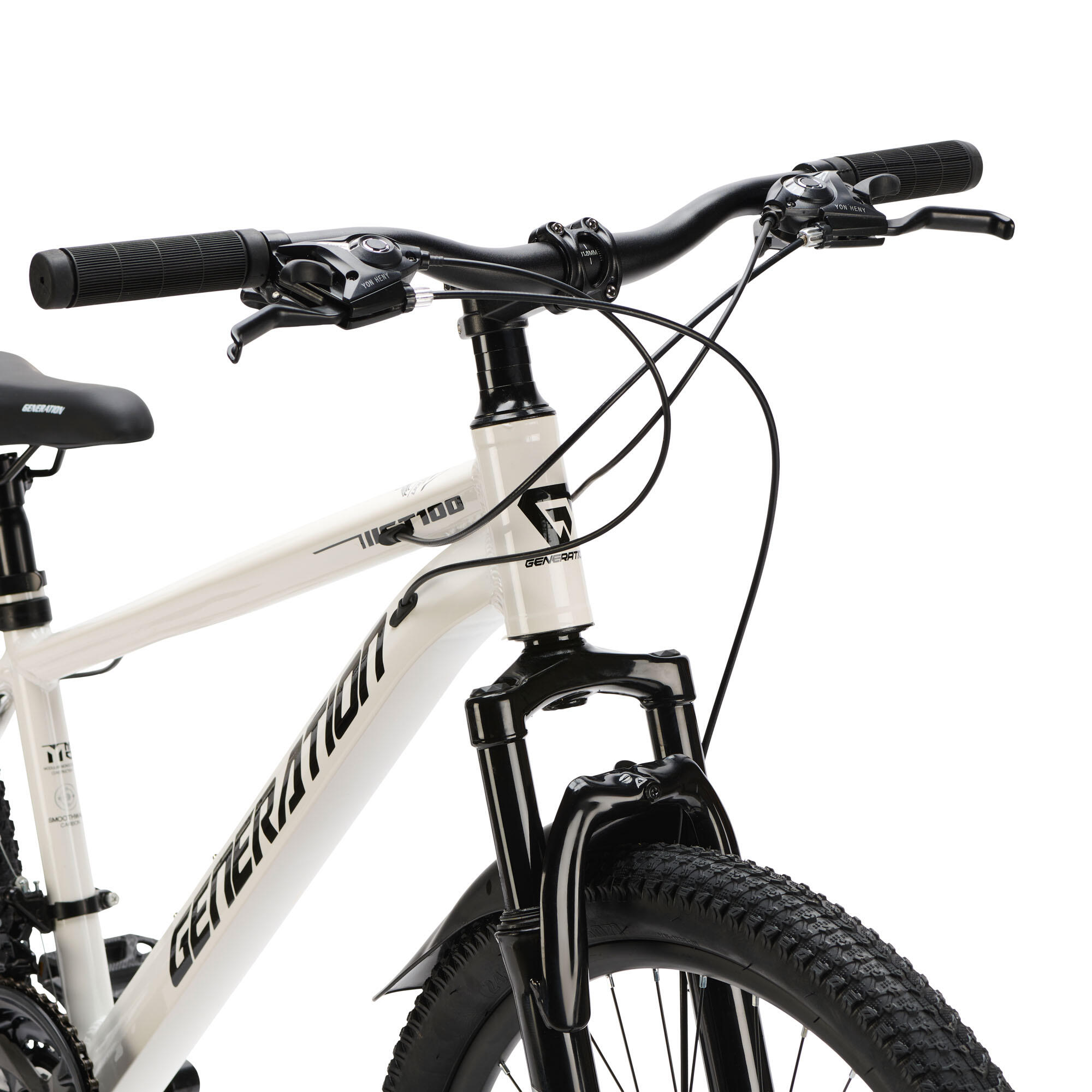 Generation GT100 24 pulgadas Blanco – Bicicleta infantil con guardabarros 5/5