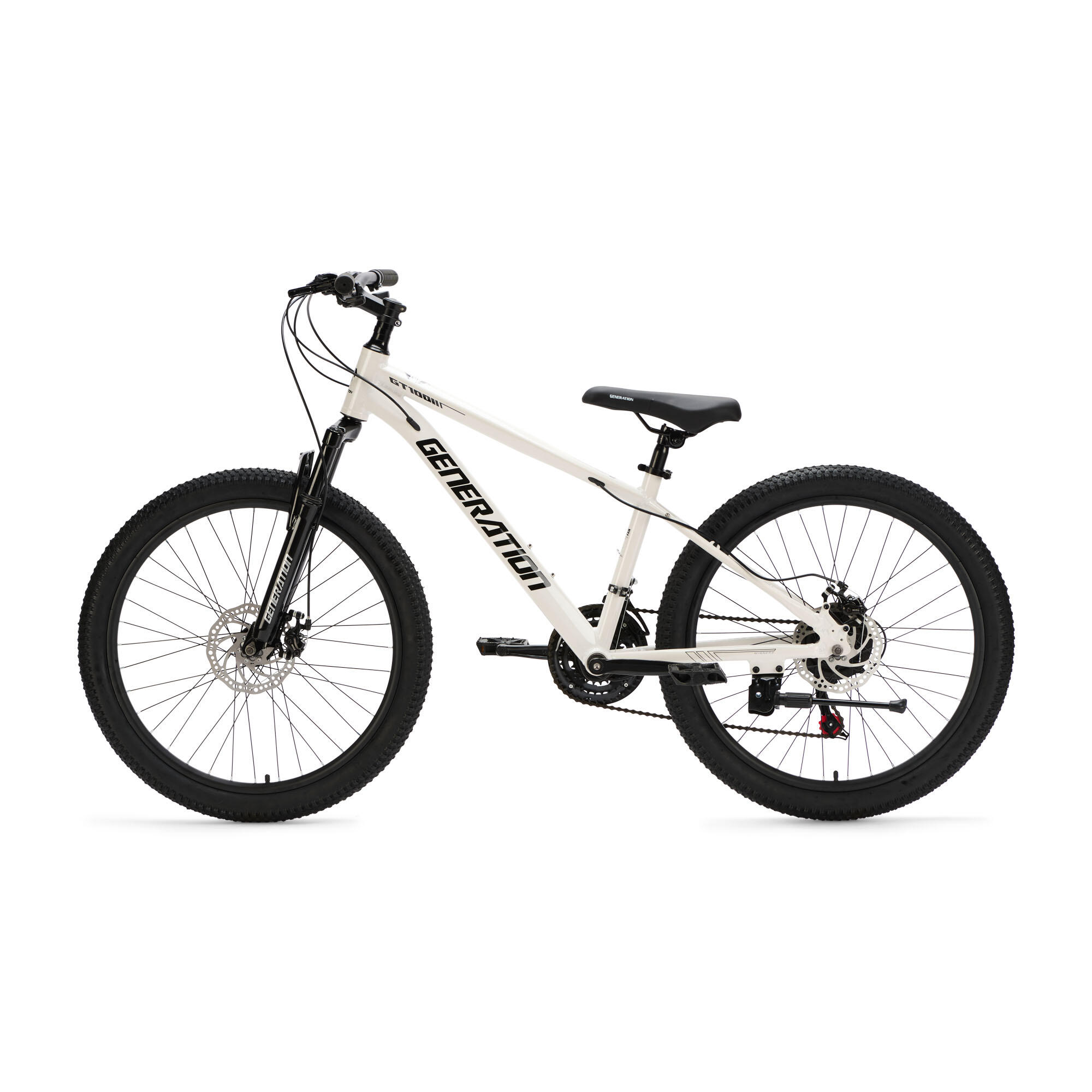 Generation GT100 24 pulgadas Blanco – Bicicleta infantil – Mountain bike 4/5