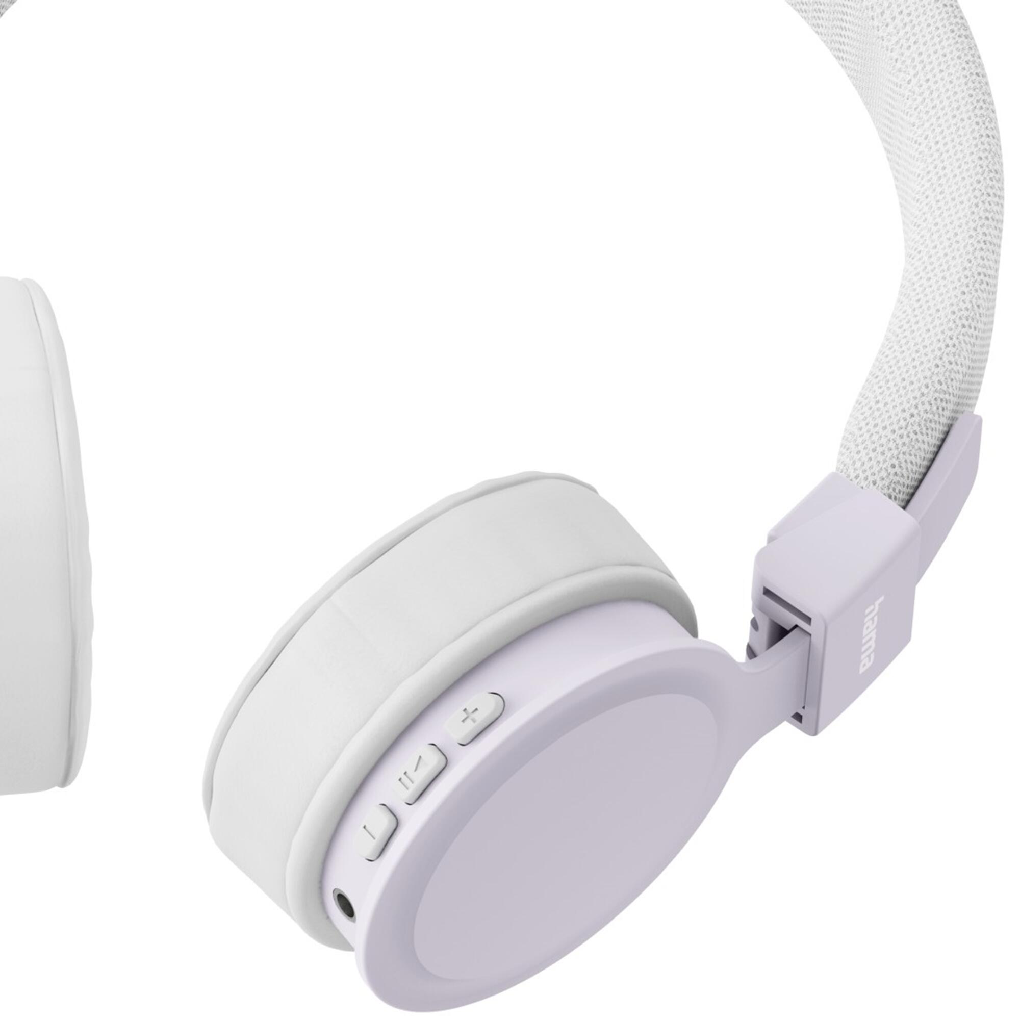 HAMA Bluetooth®-Kopfhörer Freedom Lit III, On-Ear, Weiß 4/5